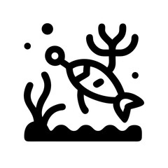 vector illustration of an abstract christmas tree