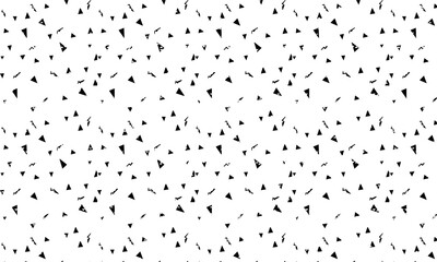 Abstract black and white dotted line pattern