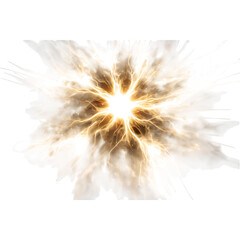 Naklejka premium Dynamic energy explosion radiating bright light and electric currents, perfect for science, technology, and innovative concepts, creating stunning visual impact