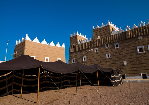 Emarah palace in aba alsaud historical area, Najran Province, Najran, Saudi Arabia