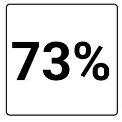 73% percent and discount black color frame