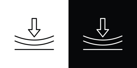 Elastic icon for template logo, vector designs.