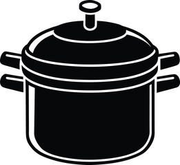 cooking pot vector illustration