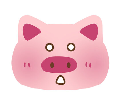 Speechless Pig Emoji Silent Piggy Shock