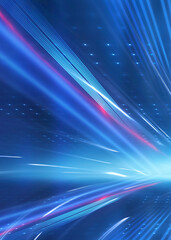 Abstract bright neon background scene with rays, spotlights, multi-colored background.