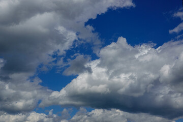 blue sky background with white clouds