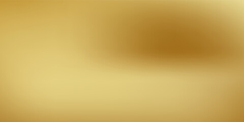Gold gradient background texture metallic. Golden gradient blurry soft smooth motion bright shine. EPS Vector Illustration