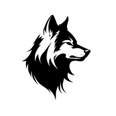 Obraz premium wolf head vector