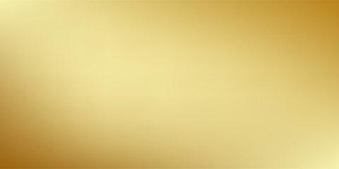 Gold gradient background texture metallic. Golden gradient blurry soft smooth motion bright shine. EPS Vector Illustration