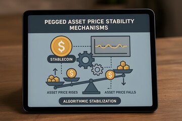 Stablecoin pegged asset price stability mechanisms algorithmic stabilization