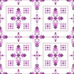 seamless pattern with pink square.