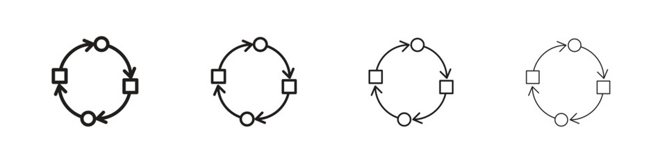 Obraz premium Adaptation icon linear vector icon in a editable style.