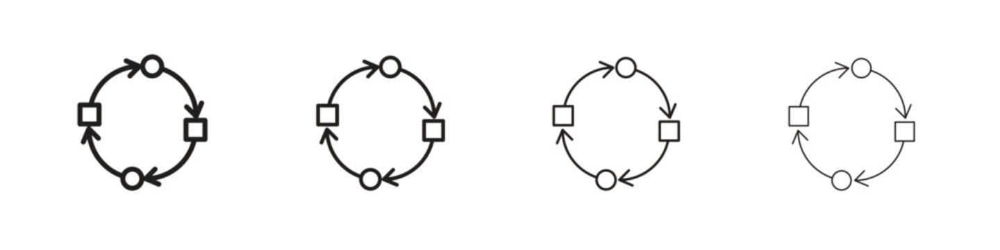 Adaptation icon linear vector icon in a editable style.