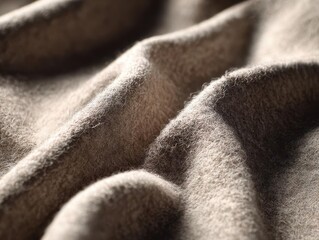 Fototapeta premium Soft Woolen Fabric CloseUp