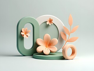 Cotton flower home decor ideas: cotton stems in vase on yellow background, farmhouse style decor