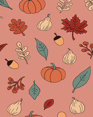 autumn seamless pattern