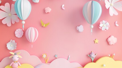 Playful Kids Room Backgrounds for Nursery Decor, Toy Packaging, Educational Materials and Children's Product Designs