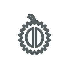 Fruit line Icon logo EPS template icons vector illustration