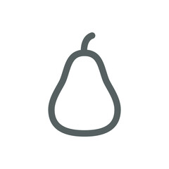 Fruit line Icon logo EPS template icons vector illustration