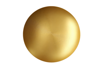 a golden egg on a white background
