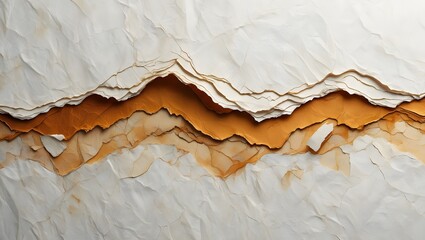 Abstract art design texture background pattern wallpaper canvas paint brown beige surface crackle