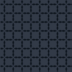  Vintage pattern on black background. Vector illustration for retro design. Set of labels.