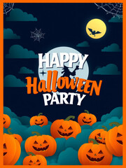 Halloween Party invitation Card