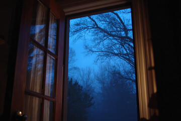 Fototapeta premium Neo-Nocturne Whispers from the Digital Dawn