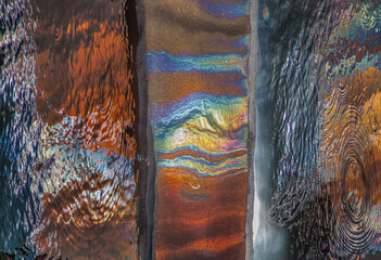 water reflection abstract