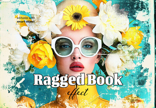 Ragged Book Photo Effect