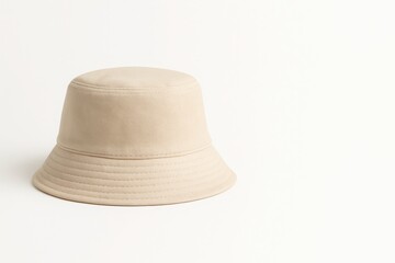 Stylish summer panama hat on white background - perfect for travel visuals, fashion promotions, and seasonal marketing concepts.