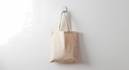 Tote Bag Mockup on white Background