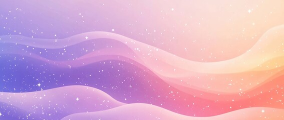 A soft gradient background with pastel colors blending from peach to purple, creating an elegant and dreamy atmosphere for your design projects.