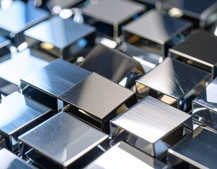 Reflective chrome background, cinematic, subtle imperfections, full HD photography.*
