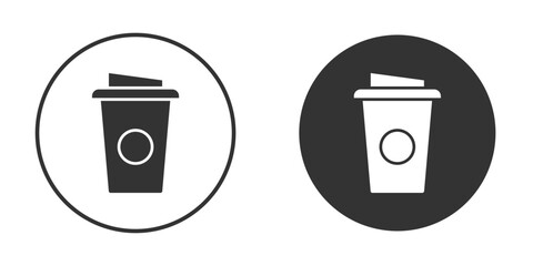 Togo Cup icon for website design, logo for web and apps.