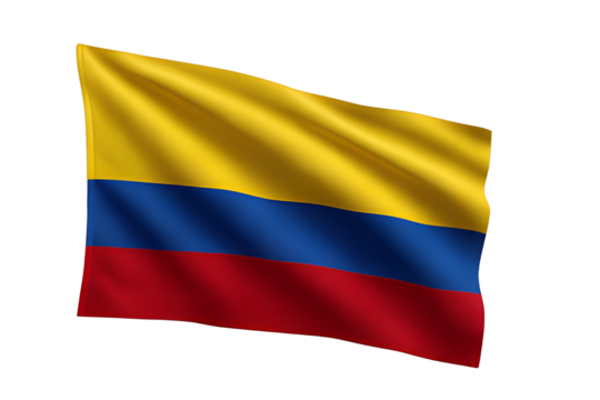 Passenger airplane soaring above picturesque landscape with colorful sunset sky background scene