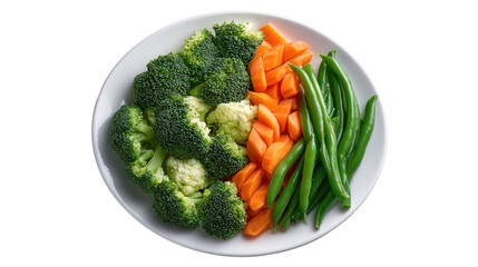 Country vegetables isolated against white, healthy diet