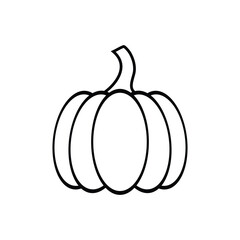pumpkin vector logo icon illustration template design
