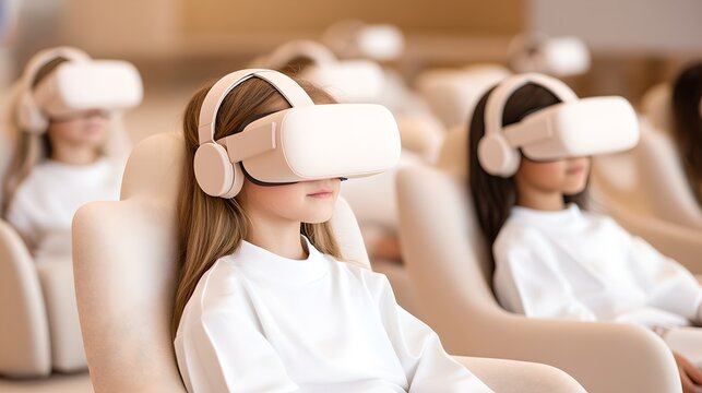 Virtual reality technology provides users with an immersive three dimensional digital experience enabling innovative learning training and explo n opportunities