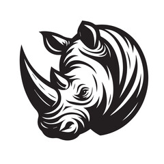 rhino logo vector