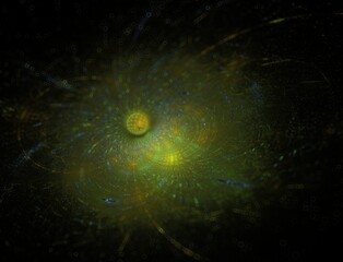 Imaginatory fractal abstract background Image