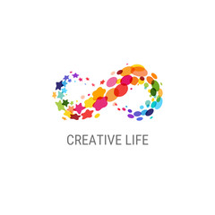 Infinity logo design