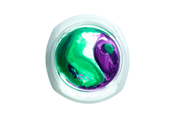 a close up of a bowl of liquid