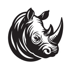 rhino logo vector