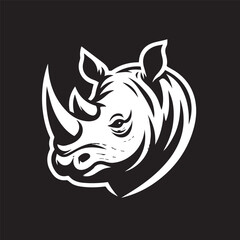 rhino logo vector
