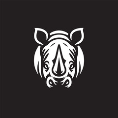 rhino logo vector