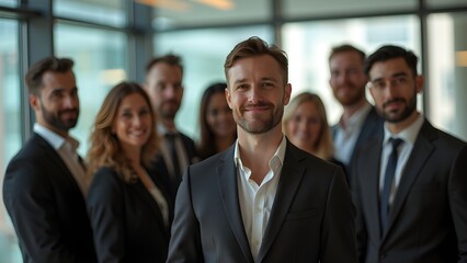 Obraz premium Business group