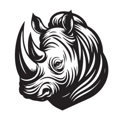 rhino logo vector