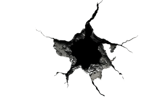 Abstract 3D Illustration Of Water Splash Against Black Background Transparent