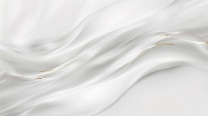 Obraz premium Soft white flowing light background - ethereal glow and tenderness, flowing light, creating a dreamlike, peaceful atmosphere, serene design, exquisite visual effects